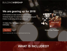 Tablet Screenshot of buildingworship.com